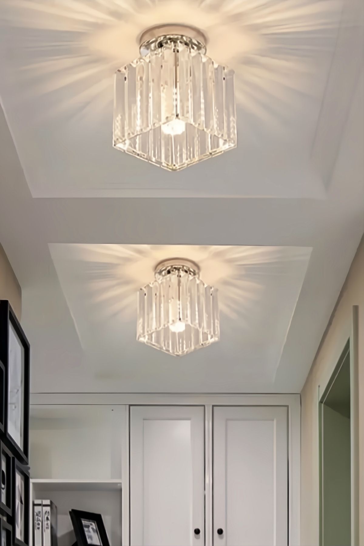 Meriva Crystal 1-Light Ceiling Light — view 3