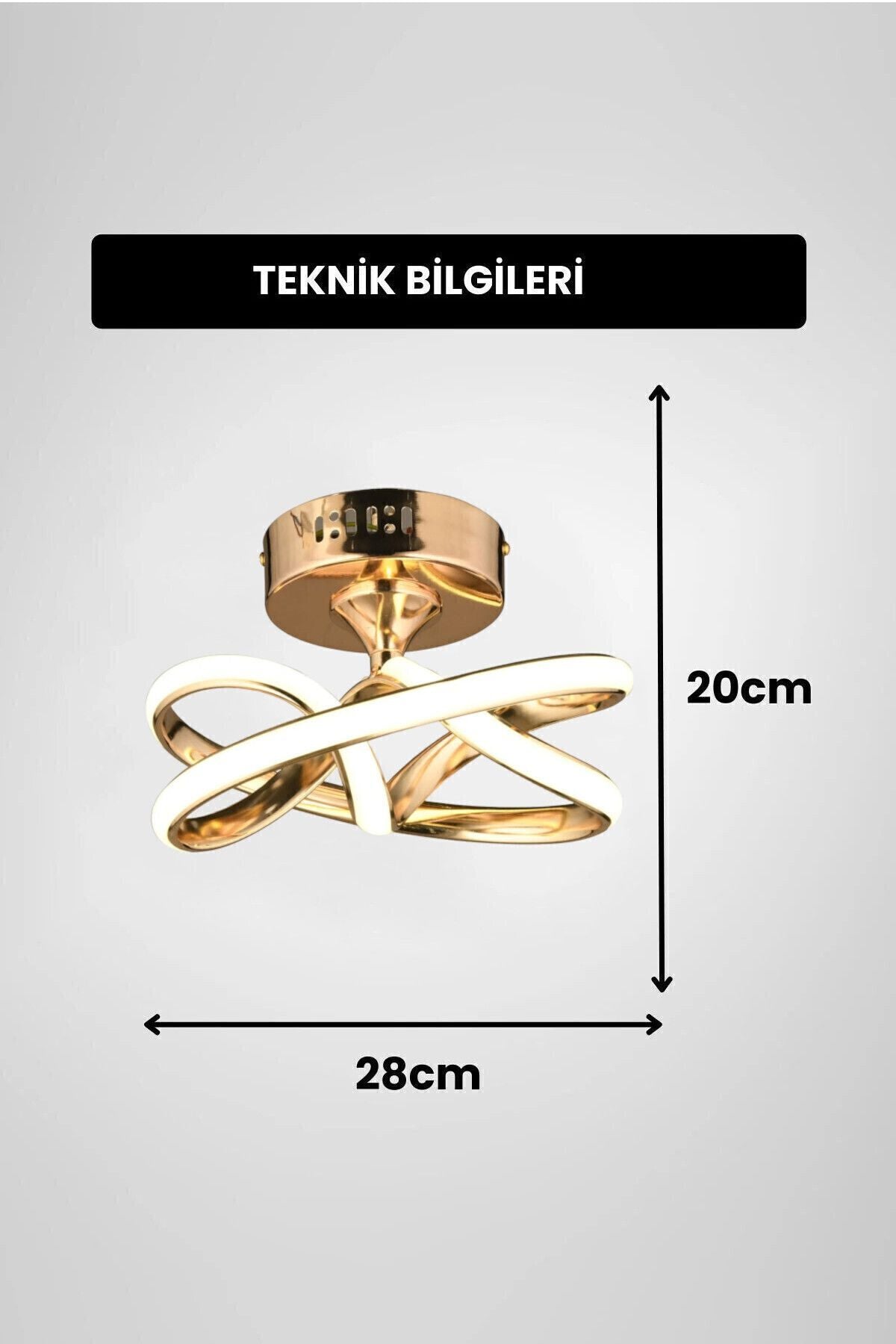 Vino Riserva Gold Ceiling Light — view 3