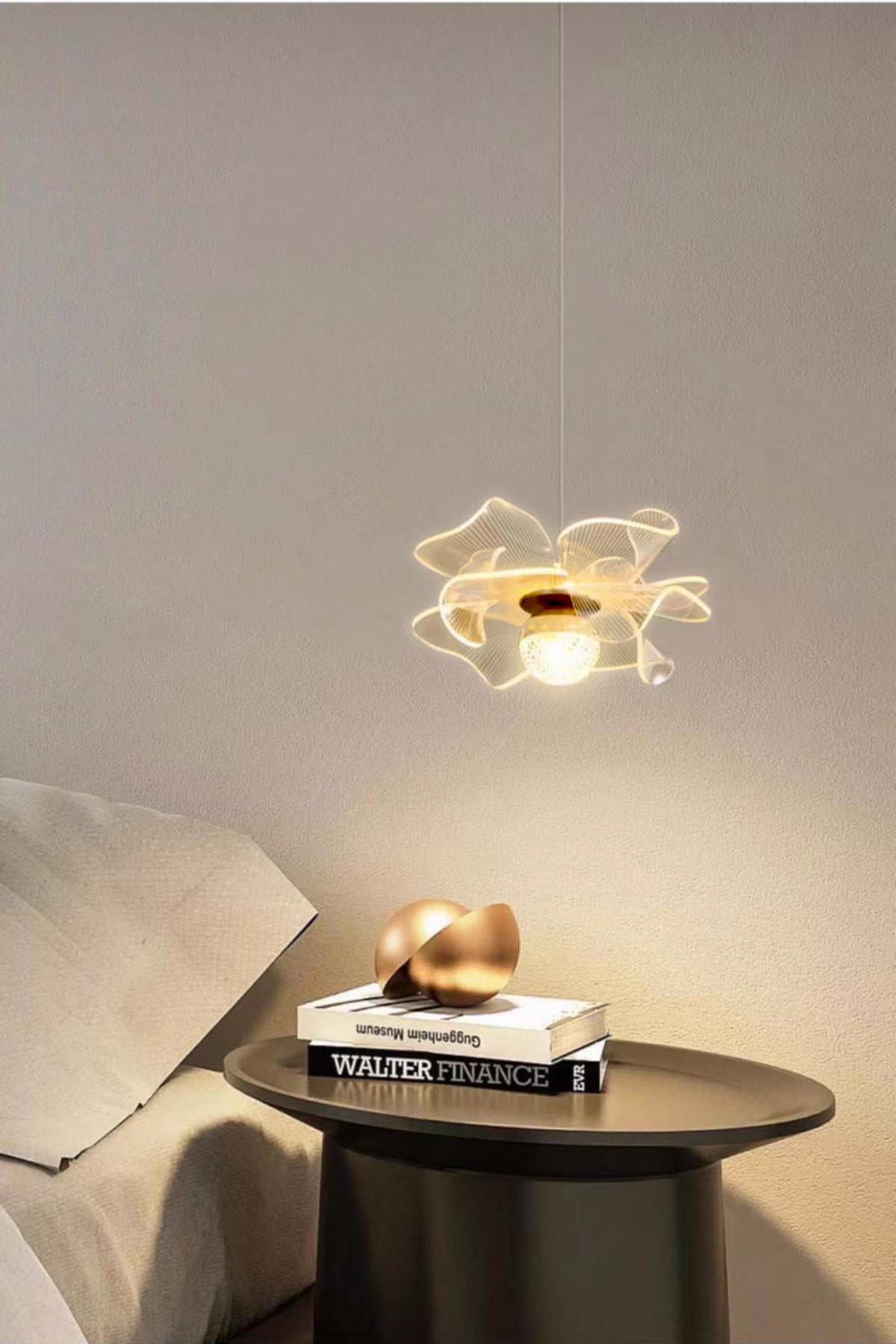 Magnolya Gold 1-Light Pendant Light — view 5