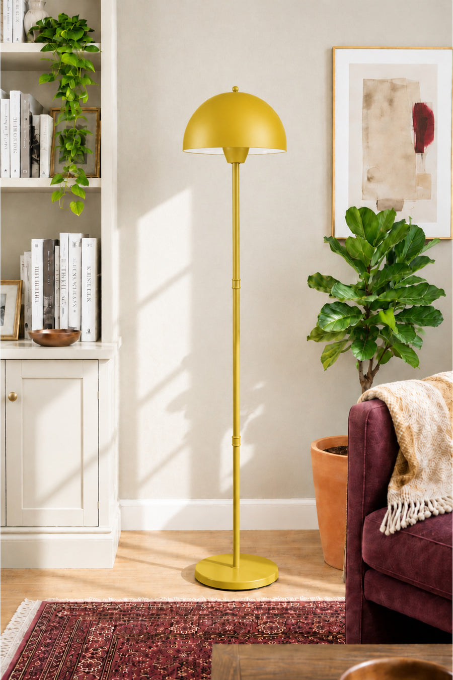 Viyana Yellow Bohemian 145 cm Floor Lamp