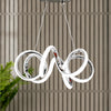 Dako Chrome 1-Light Pendant Light