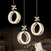 Athena Chrome 3-Light Remote-Controlled Chandelier