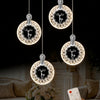 Ren Geyiği Chrome 4-Light Remote-Controlled Chandelier