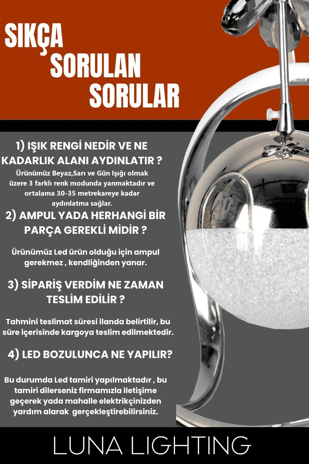 Clasy Chrome Pendant Light — view 5