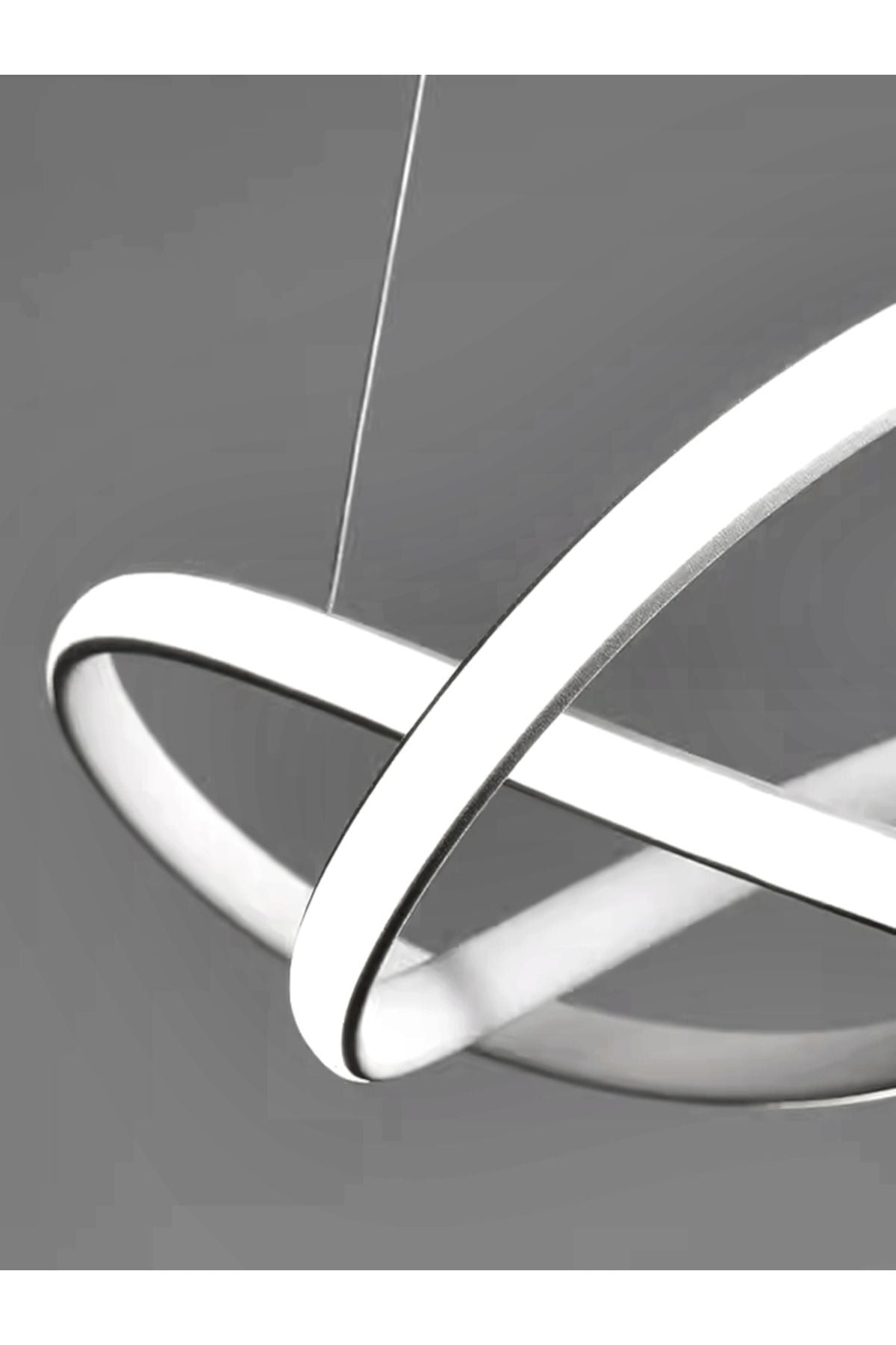Porto Chrome Remote-Controlled Pendant Light — view 4