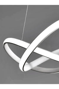 Porto Chrome Remote-Controlled Pendant Light — view 4