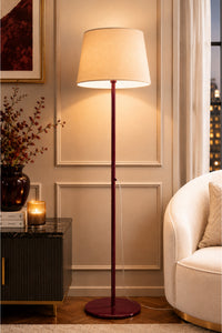 Lucca Burgundy Bohemian 145 cm Floor Lamp — view 3