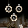 Ren Geyiği Chrome 3-Light Remote-Controlled Chandelier