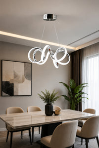 Dako Chrome 1-Light Pendant Light — view 3