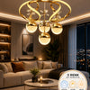 Napoli Chrome Chandelier