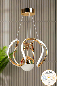 Clasy Gold Pendant Light