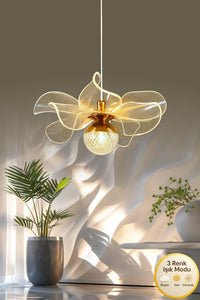 Kleopatra Gold 1-Light Pendant Light