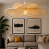 Bohem Home Woven Rustic Pendant Light