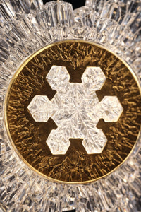 Kar Tanesi Gold 3-Light Remote-Controlled Chandelier — view 2