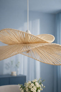 Hasır Woven Rustic Pendant Light — view 5