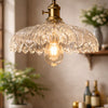 Roma Clear Glass Classic 1-Light Pendant Light
