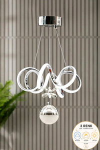 Elda Chrome Pendant Light
