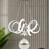 Barcelona Chrome 1-Light Chandelier