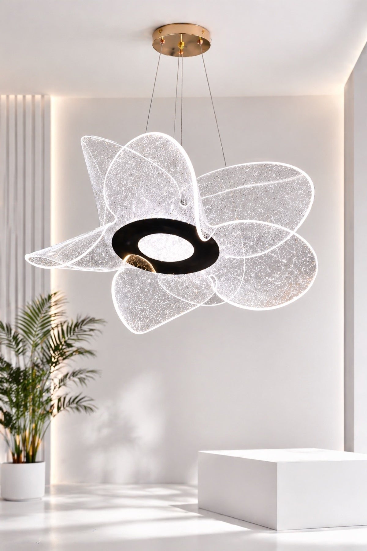 Fresh Gold 1-Light Pendant Light
