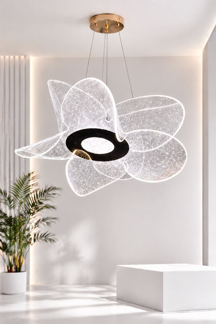 Fresh Gold 1-Light Pendant Light