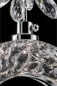 Medusa Chrome 4-Light Remote-Controlled Chandelier — view 2