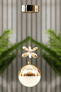 Grate Gold 1-Light Pendant Light