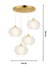 Katerina Gold Pendant Light — view 2