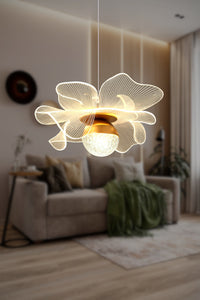Magnolya Gold 1-Light Pendant Light — view 3