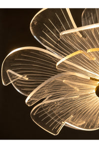 Melek Gold 1-Light Pendant Light — view 3