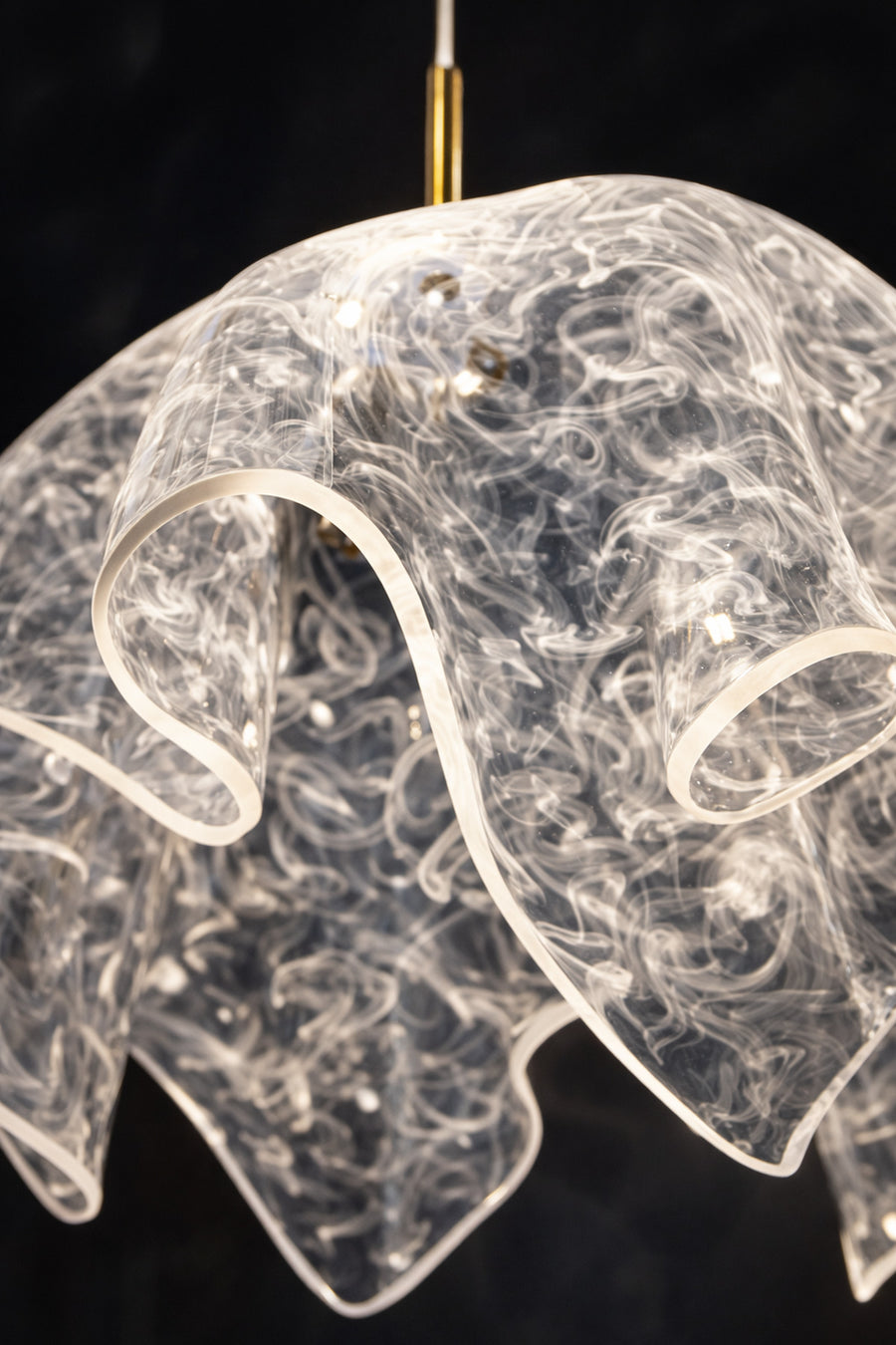 Duman Gold 1-Light Pendant Light — alternate view