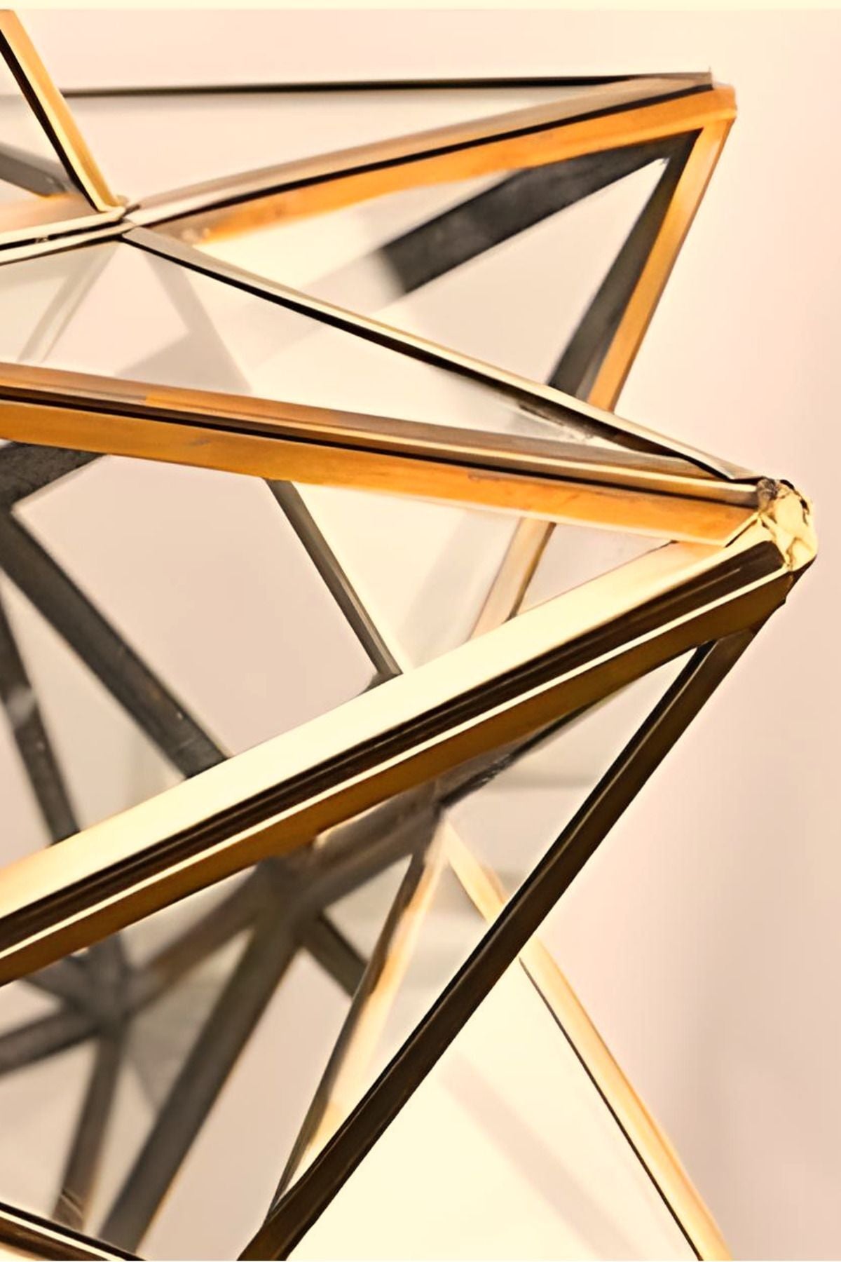 Mira Gold 1-Light Ceiling Light — view 2