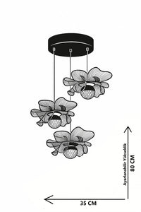 Kleopatra Gold Pendant Light — view 3