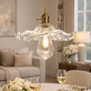 Veronika Clear Glass Classic 1-Light Pendant Light