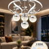 Napoli Chrome Chandelier