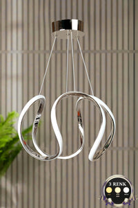 Deluxe Chrome 1-Light Pendant Light