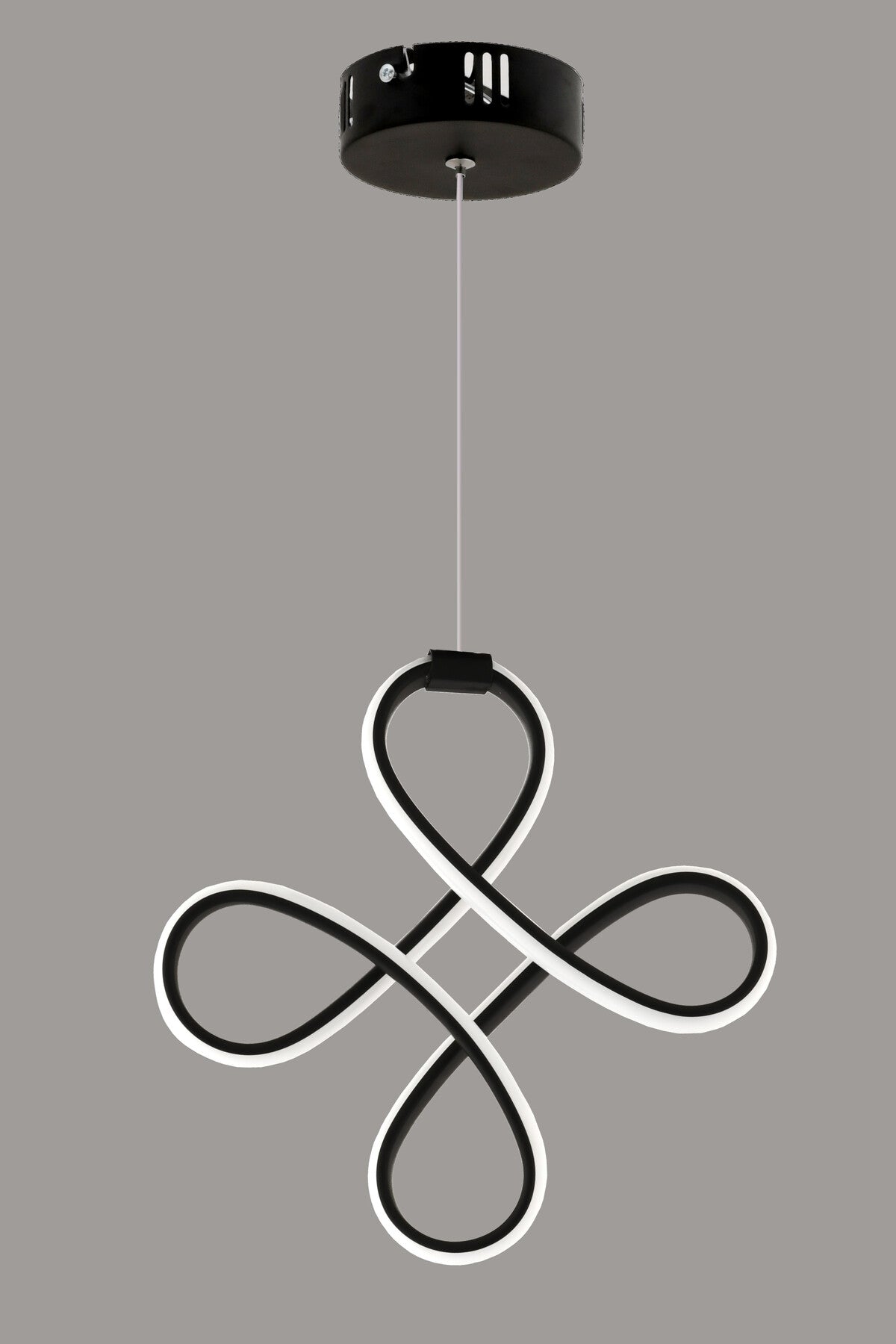 Yonca Black 1-Light Chandelier — view 3
