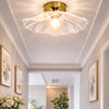 Madrid Clear Glass Classic 1-Light Ceiling Light