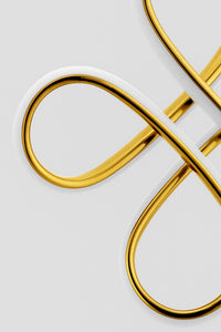 Yonca Gold 1-Light Chandelier — view 2