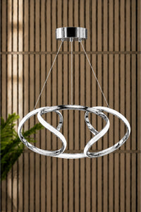 Plato Chrome Pendant Light