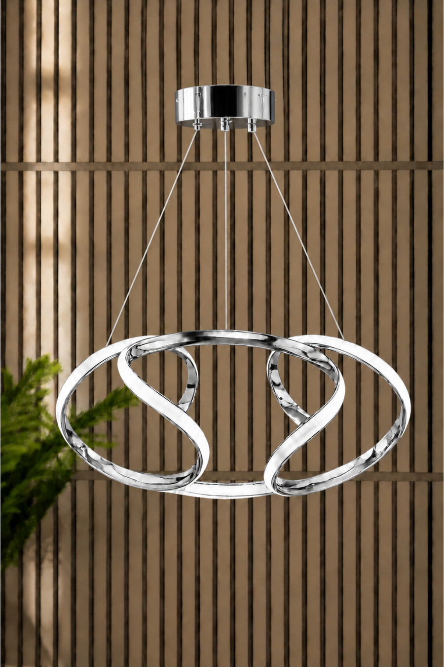 Plato Chrome Pendant Light