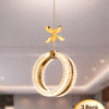 Athena Gold 1-Light Pendant Light