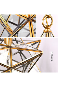 Mira Gold 1-Light Pendant Light — view 2