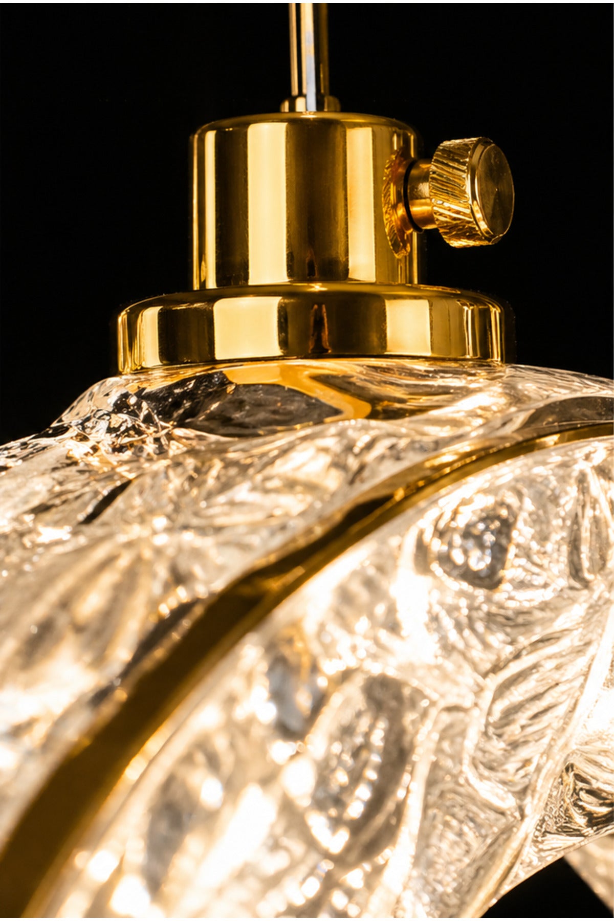 Medusa Gold Remote-Controlled Chandelier — view 5