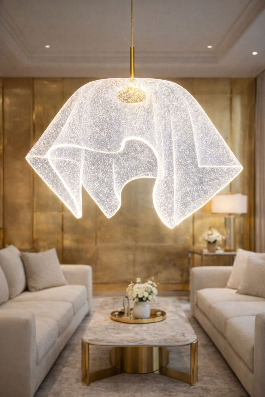 Pelerin Gold 1-Light Pendant Light — alternate view