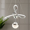 Orkide Chrome Ceiling Light