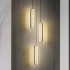 Piero Black 3-Light Pendant Chandelier