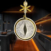 Dark Gold 1-Light Pendant Light