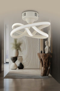 Vino Riserva White 1-Light Ceiling Light