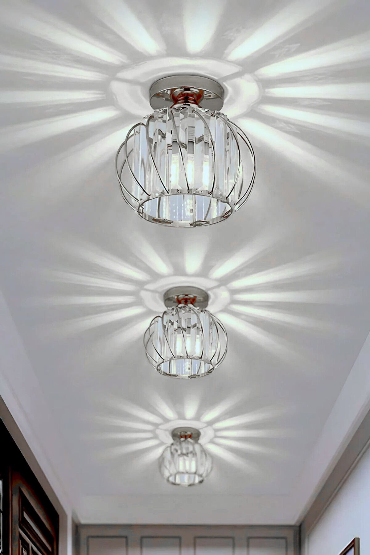 Bella Luce Crystal 1-Light Ceiling Light — view 7