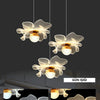 Magnolya Gold 3-Light Pendant Chandelier